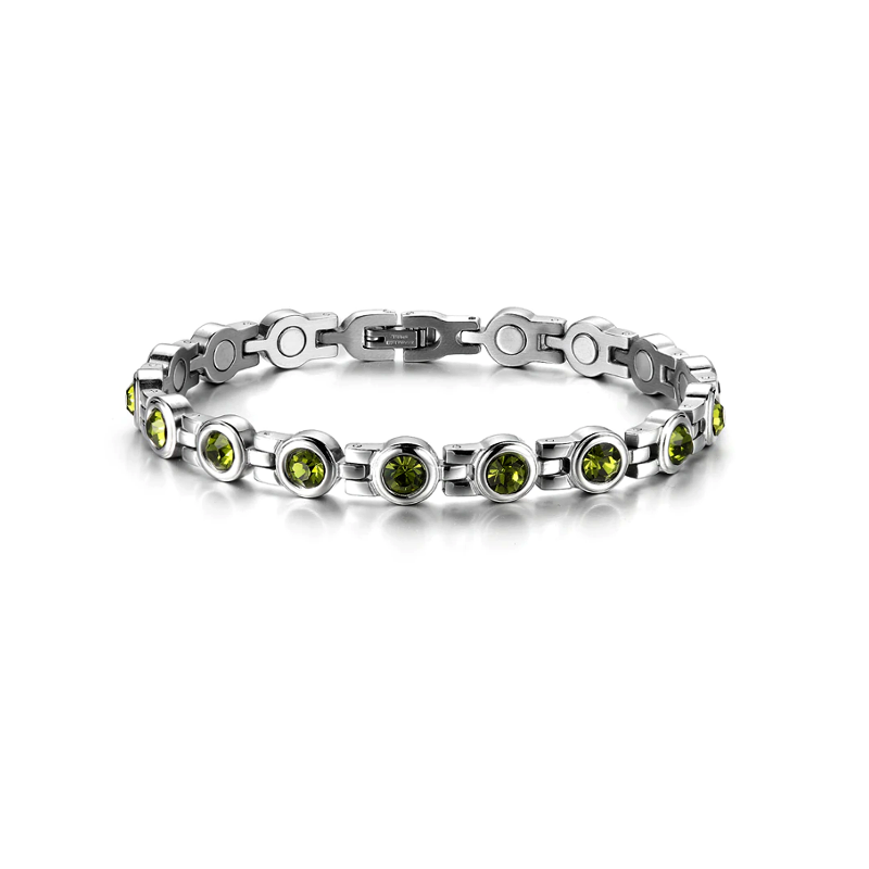 12 Birthstone Magnetic Therapy Bracalet