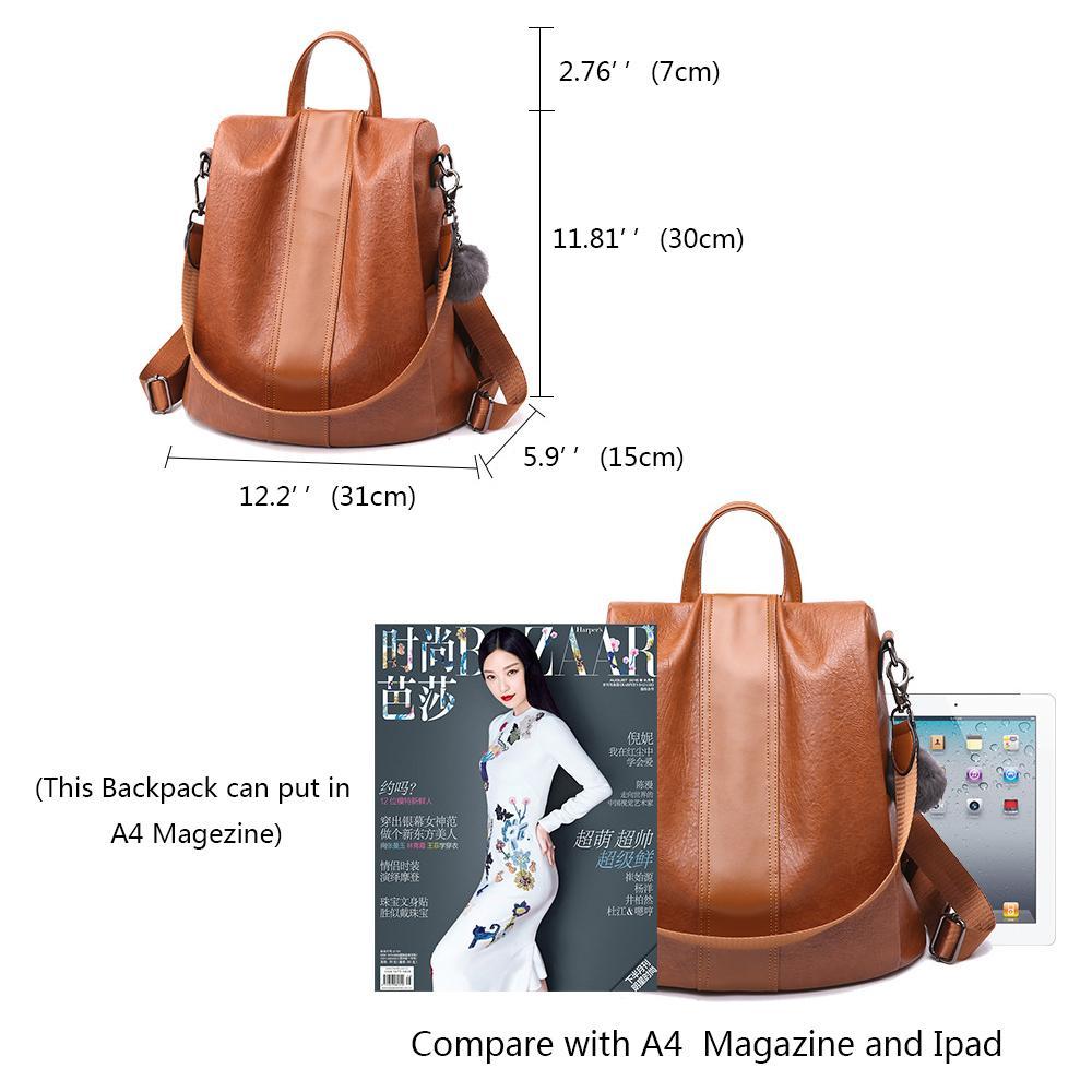 Fashion Anti-Theft Waterproof Backpack With Large Capacity