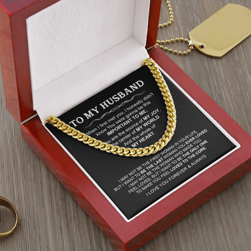 Gift For Husband - The Last - Cuban Link