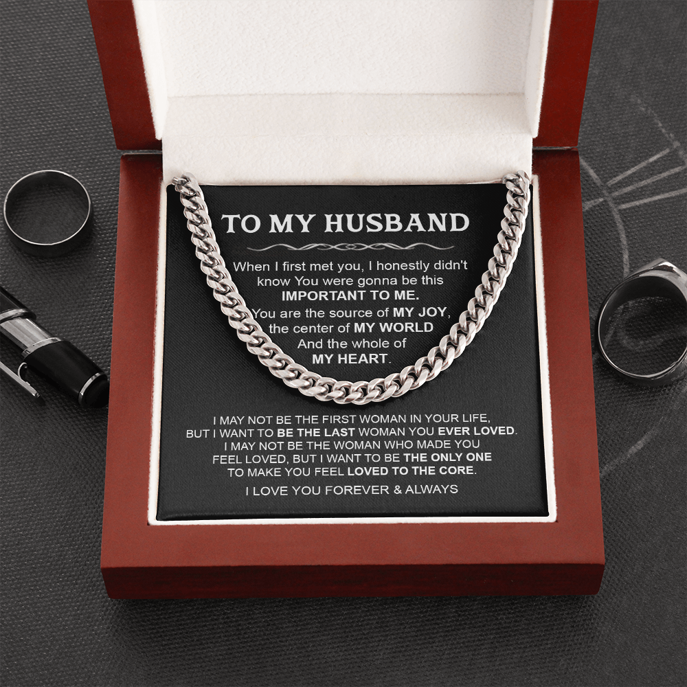 Gift For Husband - The Last - Cuban Link
