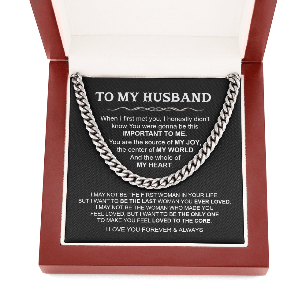 Gift For Husband - The Last - Cuban Link