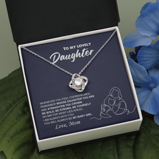 Gift for Daughter | Love Knot Necklace