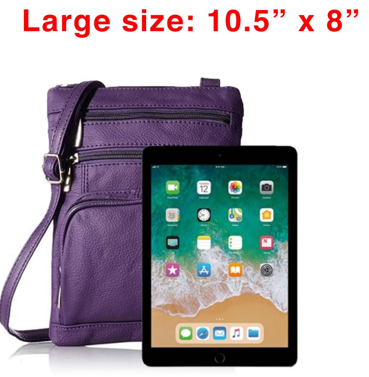 Premium Soft Leather Crossbody Bag